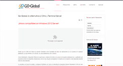 Desktop Screenshot of goglobal.es