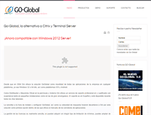 Tablet Screenshot of goglobal.es