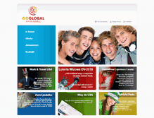 Tablet Screenshot of goglobal.pl
