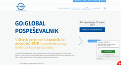 Desktop Screenshot of goglobal.si